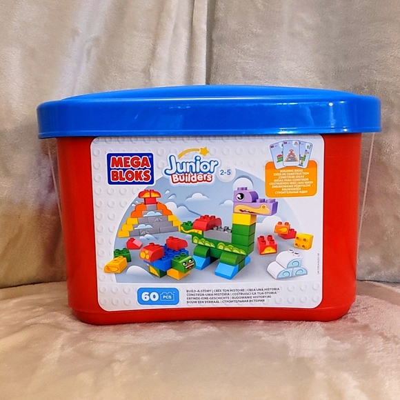 Mega Bloks, Junior Builders,  60 pieces - Picture 1 of 4